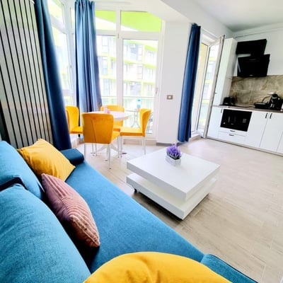 Аренда комфортной студии, 48 м², Мамаия, Констанца, Румыния